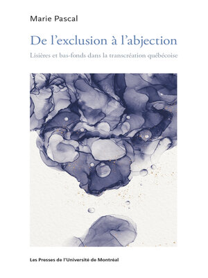 cover image of De l'exclusion à l'abjection